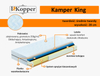Mattress Camper King - shape at the customer's request